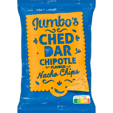 Jumbo's Nacho Chips Sour Cream Jalapeño Smaak 150 g