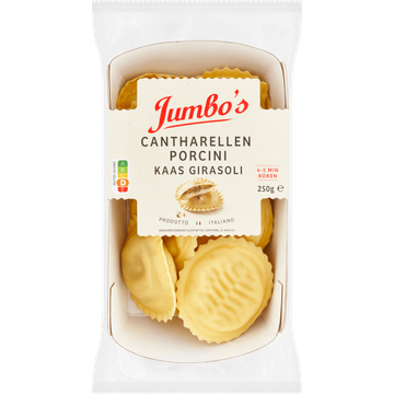Jumbo's Girasoli Cantharellen en Porcini Kaas 250 g