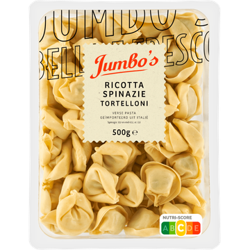 Jumbo's Verse Pasta Tortelloni Ricotta Spinazie 500 g