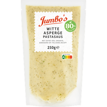 Jumbo's Witte Asperge Pastasaus 250 g