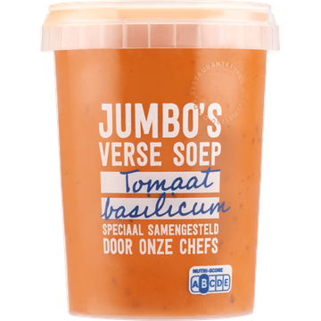 Jumbo's Verse Soep Tomaat Basilicum 500 g