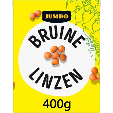 Jumbo Bruine Linzen 400 g