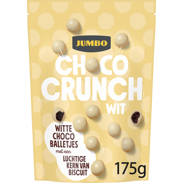 Jumbo Choco Crunch Wit 175 g