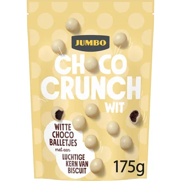 Jumbo Choco Crunch Wit 175 g