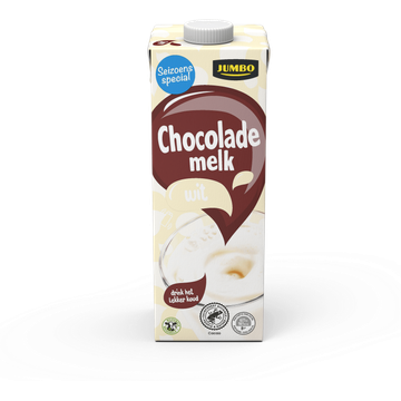 Jumbo Chocolademelk Wit 1 L