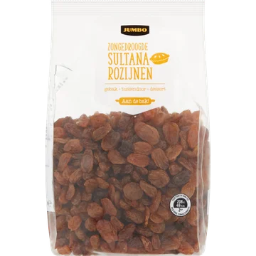 Jumbo Zongedroogde Sultana Rozijnen 500 g