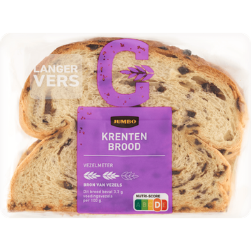 Jumbo - Krentenbrood - 500 g