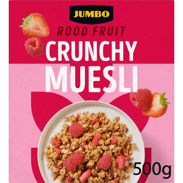 Jumbo Muesli Rood Fruit 500 g