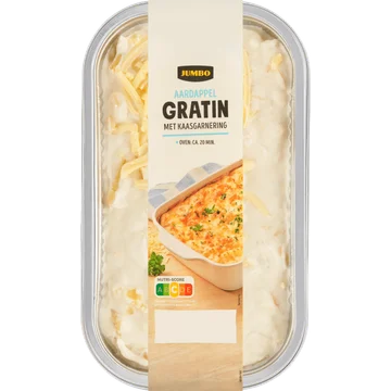 Jumbo Aardappel Gratin met Kaasgarnering 425 g
