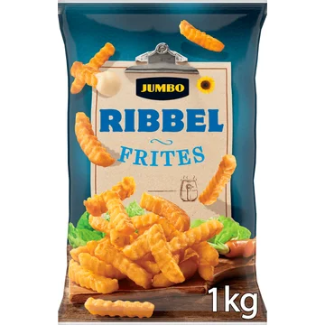 Jumbo Ribbel Frites 1 kg