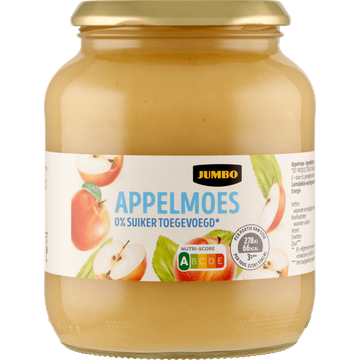 Jumbo Appelmoes 0% Suiker Toegevoegd 710 g