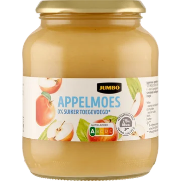 Jumbo Appelmoes 0% Suiker Toegevoegd 710 g