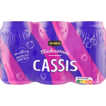 Jumbo Blackcurrant Cassis 6 x 330 ml