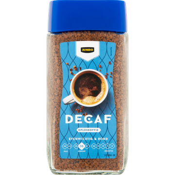 Jumbo Decaf Oploskoffie 100 g