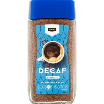 Jumbo Decaf Oploskoffie 100 g