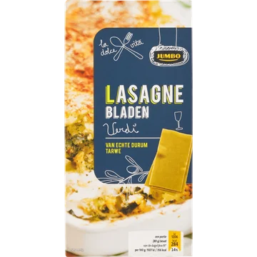 Jumbo Lasagnebladen Verdi 250 g