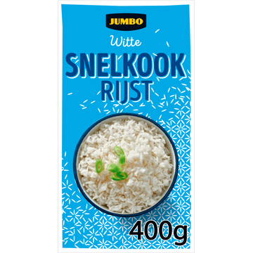 Jumbo Witte Snelkookrijst 400 g