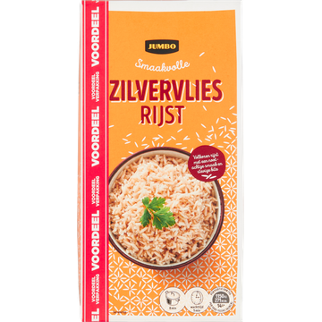 Jumbo Zilvervliesrijst Voordeelverpakking 1 kg