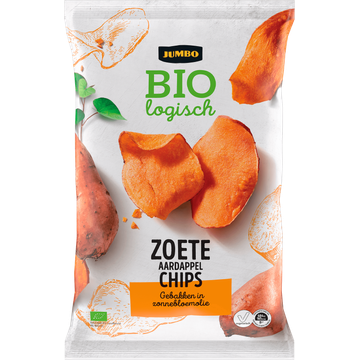 Jumbo Biologisch Zoete Aardappelchips 100 g