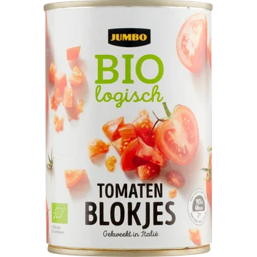 Jumbo Biologisch Tomatenblokjes 400 g