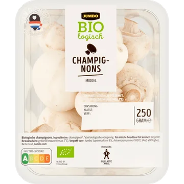 Jumbo Biologisch Champignons 250 g