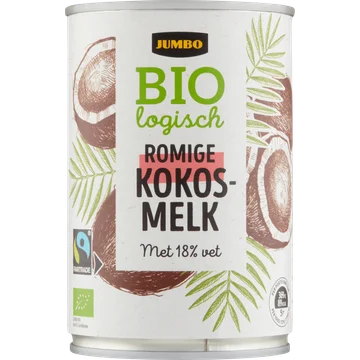 Jumbo Biologisch Romige Kokosmelk 400ML
