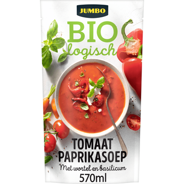 Jumbo Biologisch Tomaat Paprikasoep 570ML