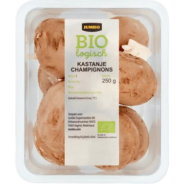 Jumbo Biologische Kastanjechampignon 250g