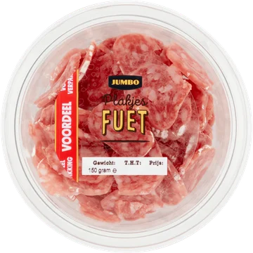 Jumbo Fuet Plakjes Voordeelverpakking 150 g