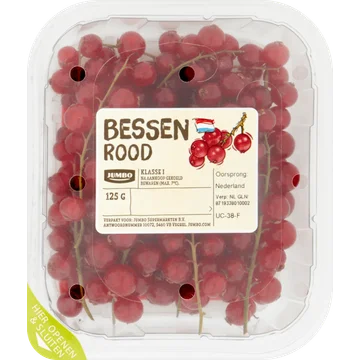 Jumbo Bessen Rood 125g
