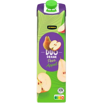 Jumbo Duo Drank Peer Appel 1 L