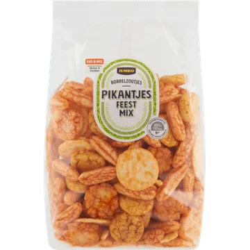 Jumbo Borrelzoutjes Pikantjes Feestmix 175 g