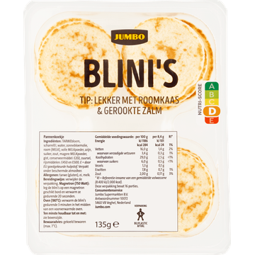 Jumbo Blini's 135 g