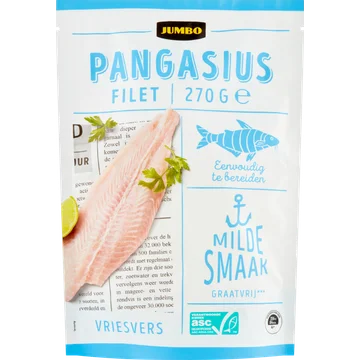 Jumbo Pangasiusfilet 270 g