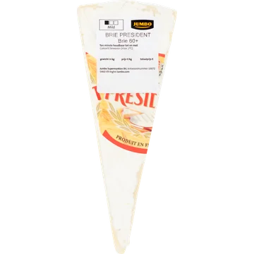Jumbo President Brie Kaas 60+ ca. 200 g