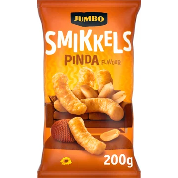 Jumbo Knapperige Pinda Smikkels 200 g