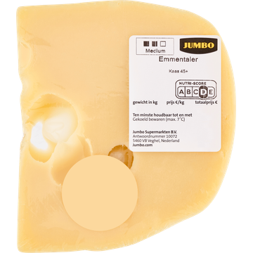 Jumbo Emmentaler Kaas 45+ ca. 120g