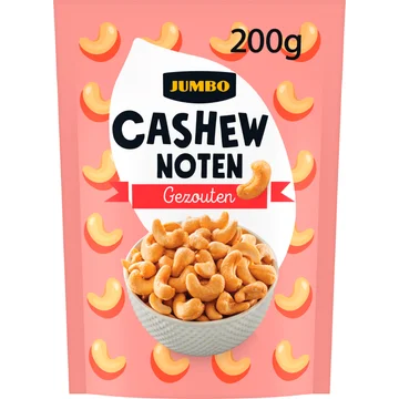 Jumbo Cashewnoten Gezouten 200 g