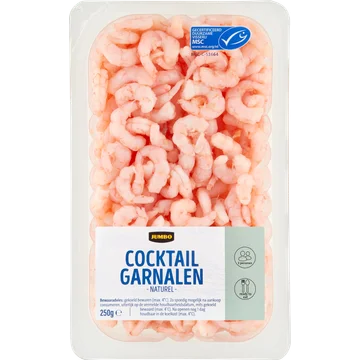 Jumbo Cocktail Garnalen Naturel 250 g