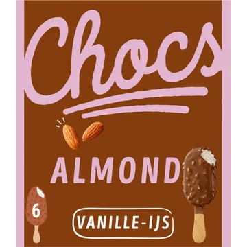 Jumbo Chocs Amandel 6 Stuks 600 ml