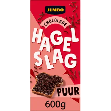 Jumbo Chocoladehagelslag Puur 600 g