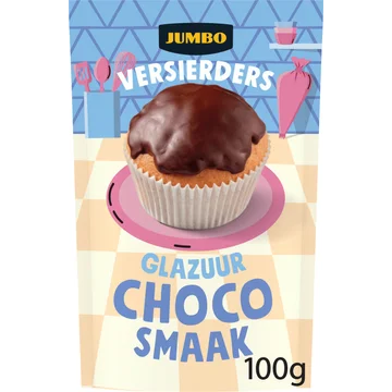 Jumbo Versierders Glazuur Choco Smaak 100 g