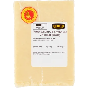 Jumbo West Country Farmhouse Cheddar Kaas ca. 125 g
