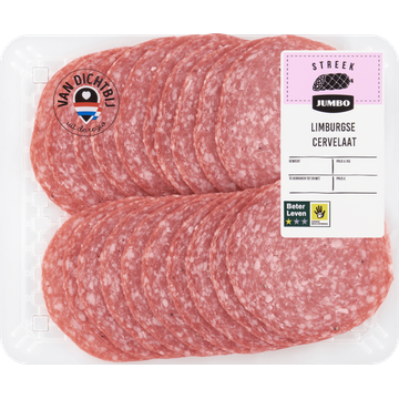 Jumbo Limburgse Cervelaat ca. 120 g