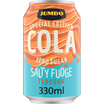 Jumbo Cola Zero Sugar Salty Fudge Edition 330ML
