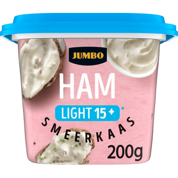 Jumbo Ham Light 15+ Smeerkaas 200 g