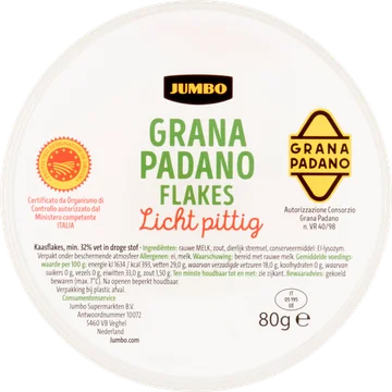 Jumbo Grana Padano Flakes 80 g