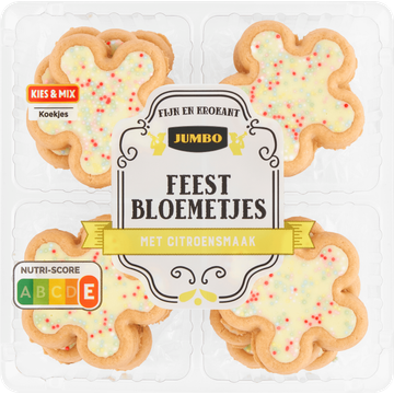 Jumbo Feestbloemetjes met Citroensmaak 150 g