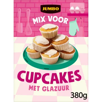 Jumbo Mix voor Cupcakes met Glazuur 380 g