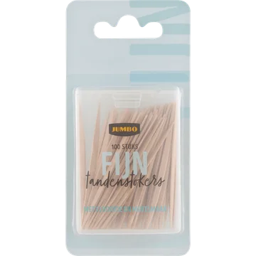 Jumbo Fijn Tandenstokers 100 Stuks
